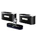 Sony AIR SA 20 PK Wireless Audiosystem (UKW-/MW-Tuner, Dockingstation, 2x Kabellose Lautsprecher) für Apple iPod