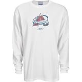Reebok Colorado Avalanche Faded Logo Long Sleeve Waffle Knit Thermal at Reebok