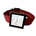 Red Apple iPod Nano Watch Band - Nylon Strap for High Tech Wristwatch, Black Hardware
