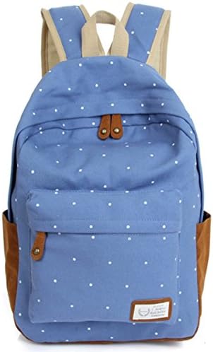 Backpacks School Backpacks Laptop backpack Cool backpacks Canvas Backpack Travel Backpack Cute Backpacks (Blue)