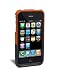 iFrogz Luxe Protective Hard Plastic Case for 3G iPhone - Orange/Black