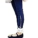 Qiufeng Girls Winter Fall Lace Flowers Bowknot Cotton Pants Leggings 2-6 Years
