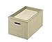 Rubbermaid Bento Storage Box with Flex Dividers, Extra Large, Loose Linen (1791949)