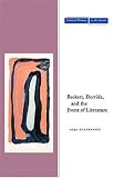 Beckett, Derrida, and the Event of Literature (Cultural Memory in the Present)