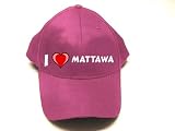I Love Mattawa Embroidered Cap