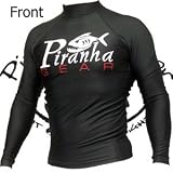 Grappling Rash Guard - Long Sleeve (Black)