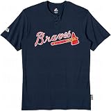 Atlanta Braves Two Button Officially Licensed MLB Jersey Adult XX-Large