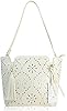 Avber Womens Fashion Pure Color Casual Tassel Floral Pierced Shoulder Bag Crossbody Bag