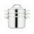 Prestige Stainless Steel Multi Steamer, 24 cm, 5.8 Litre