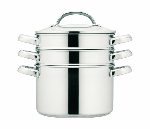 Prestige Stainless Steel Multi-Steamer, 24 cm, 5.7 litre