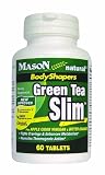 Mason Vitamins Green Tea Slim with Advantra Z , EGCG and Chromax, Tablets, 60-Count (Pack of 2)