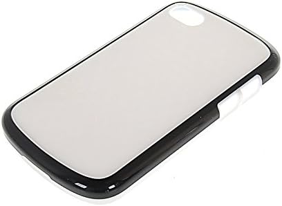 MOONCASE New Design Flexible Soft Gel Tpu Silicone Skin Slim Back Case Cover for Blackberry Q10 White Black