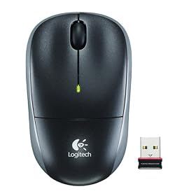 Logitech - M215 - Souris sans-fil - 2,4 GHz - avec Batterie Duracell AA - Noir