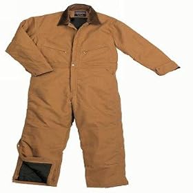 Walls� Zero Zone� Insulated Waist - Zip Coveralls Brown