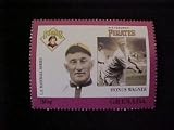 Honus Wagner Pittsburgh Pirates Major League in Baseball Stamp Grenada issued 1988