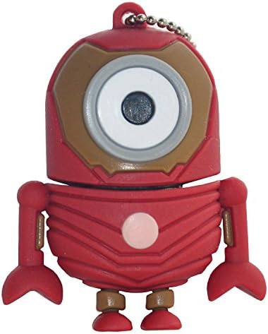 Cute Minions Iron Man Shape 8GB USB 2.0 Flash Memory Stick Pen Drive Thumb U Disk