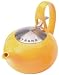 Livestrong by Chantal Jasmine Tea Pot with Stainless Lid and Mesh Infuser, Glossy Golden Yellow