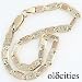 10k Yellow, White & Rose Gold 8 Bracelet - OldCities Estate Jewelry