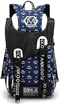 Male fashion graffiti canvas printing schoolbags shoulder bag travel backpack tide