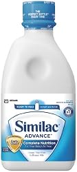 Similac Advance Early Shield Baby Formula, Ready to Feed, 32-Fluid Ounces (Pack of 6)