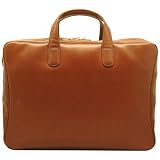 Aaron Irvin Leather Single Zip Brief