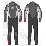 Body Glove Method kids 3/2mm full wetsuit with pro style construction