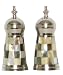 Decorative Salt and Pepper shakers With Inlaid Mother of Pearl