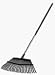 Tools & Hardware : Corona Clipper 19-Inch Fixed Tine Shrub Rake with Aluminum Handle #RK62061