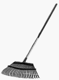 Corona Clipper 19-Inch Fixed Tine Shrub Rake with Aluminum Handle #RK62061
