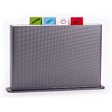 Joseph Joseph Index Advance Color Coded Chopping Boards, Silver, Large