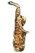Alto Sax Pin - 24k Gold Plated