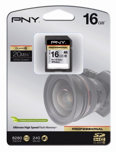 PNY Professional Class 10 SDHC 16GB Speicherkarten Preisvergleich