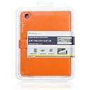 Simplism iPad 2 レザーフリップノートケース スタンド機構付き オレンジ TR-LFNCIPD2-OR