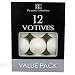 Votive Candle Value 12 Pack - Fresh Cut Flowers