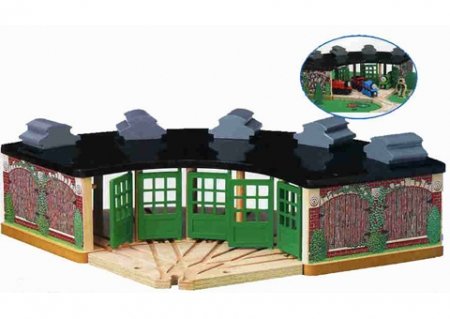 Childrens Toyshop  Toys : Thomas & Friends Wooden Railway - Roundhouse