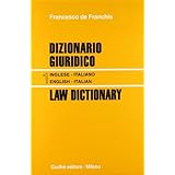 dizionario giuridico  law dictionary italian edition
