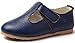PPXID Girl's Sweet Soft Leather Oxford Shoes