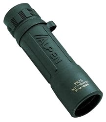Alpen Green Rubber Covered Monocular (10x25)