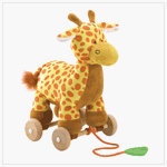 Tug-along Toy Giraffe