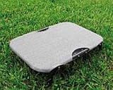 Coolaroo 432973 Small Foldable Steel Framed Pet Bed - Steel Gray