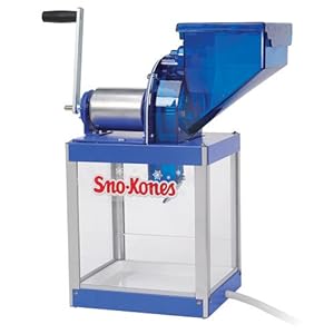 Simply Sno Manual Snow Kone Machine - No Back Door