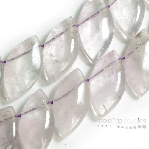 LOT OF 5 PREMIUM AMETHYST 15X25MM MARQUISE GEM PENDANT