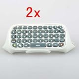 Neewer 2x Controller Messenger Keyboard Live ChatPad For Xbox 360