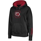 South Carolina Gamecocks Ladies Black Big Logo Pullover Hoodie Sweatshirt (Large)