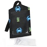 Chesapeake Bay Maryland BLUE CRABS Luggage Tag Travel Accessories