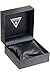 GUESS Mens Stainless Steel Watch U11687G1 Silver/Black
