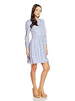 Pedro del Hierro Vestido Seda (Azul)