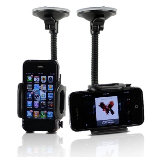 Apple iPhone 4 4G 4S (Att Verizon Sprint) Car Windshield Dash Mount Cradle Holder Kit Apple iPhone 4 4G 4S (Att Verizon Sprint) Car Windshield Dash Mount Cradle Holder Kit