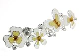 Yellow Butterfly Epi Field Hair Barrette