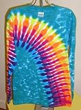 Tie Dye Jade Rainbow Tire Track Long Sleeve - Tie Dye